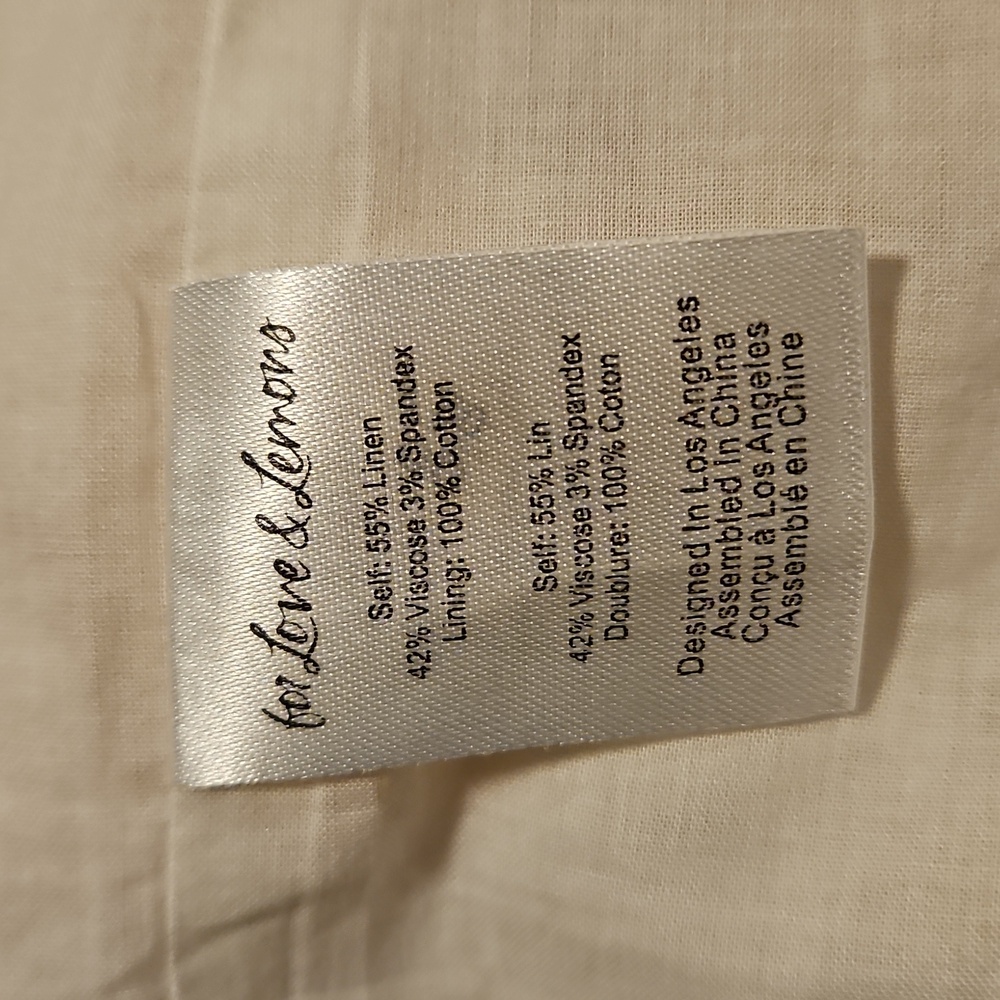 Floral Linen Dress - Picture 6 of 6
